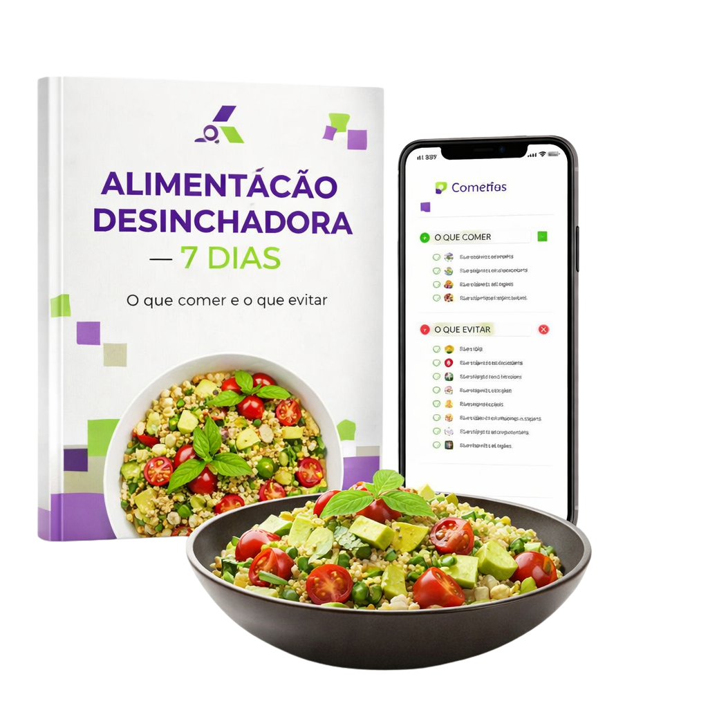 Alimentação Desinchadora - Rotina 7 dias